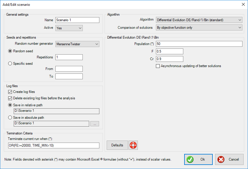 Microsoft Excel Sphere Function spreadsheet with xlOptimizer #4